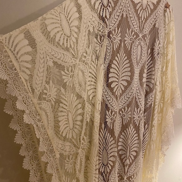 Joyfolie Dress Aluma Kaftan in Gardenia - Picture 4 of 6